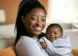 Simone Biles…’We are 2 weeks today’ “How do you rate us; are we doing good?”…SEE 10 MORE PHOTOS